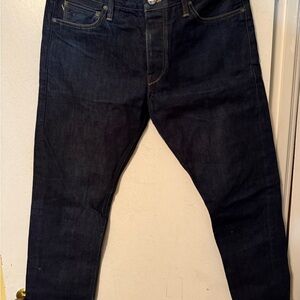 Standard trade selvedge raw denim Stylish Men's Indigo Jeans